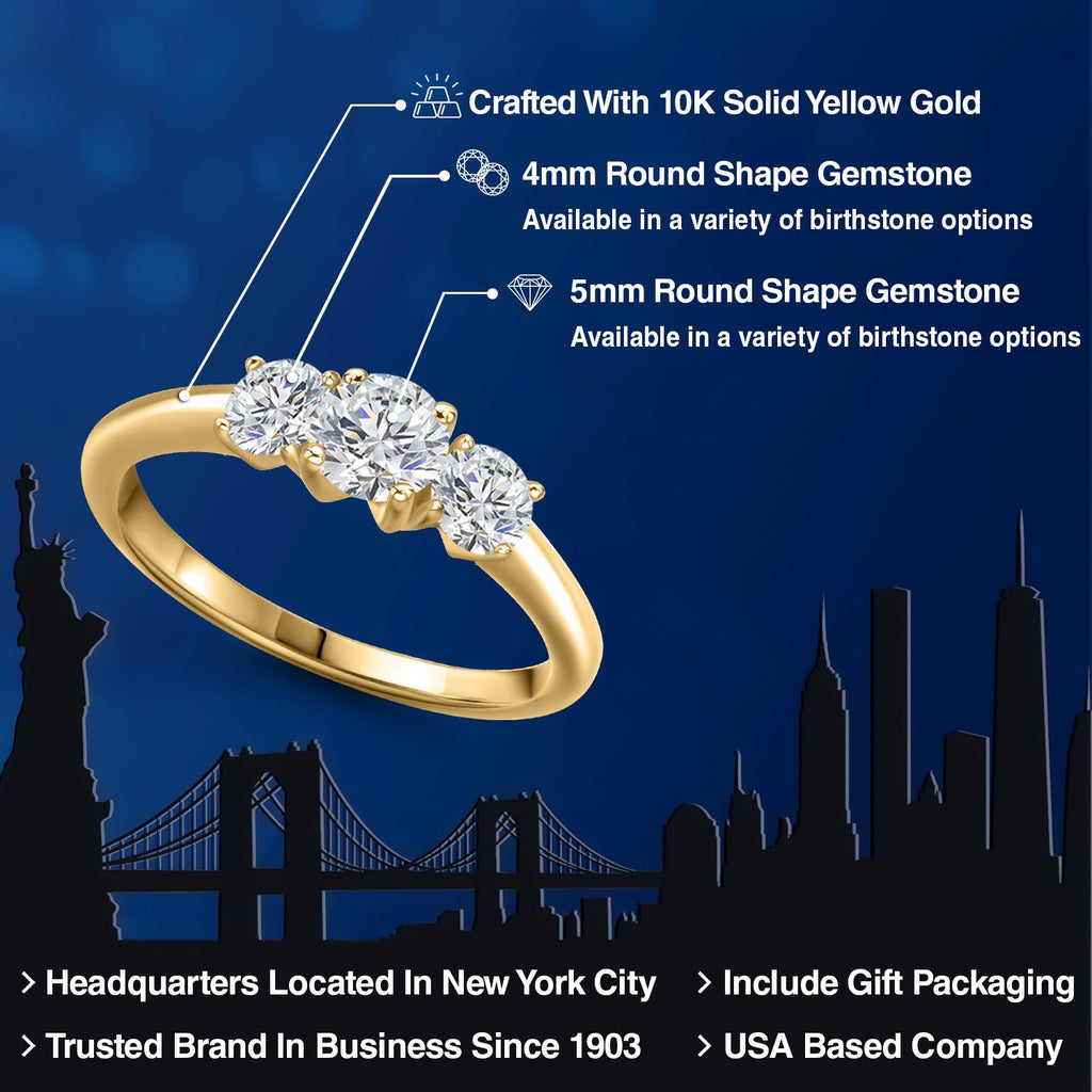 Ring in 10K Yellow Gold