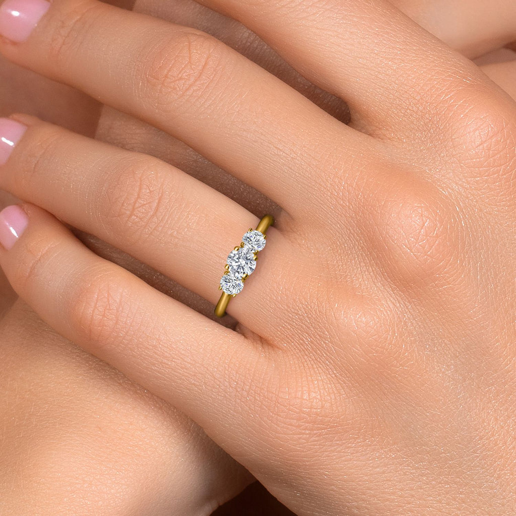 Ring in 10K Yellow Gold