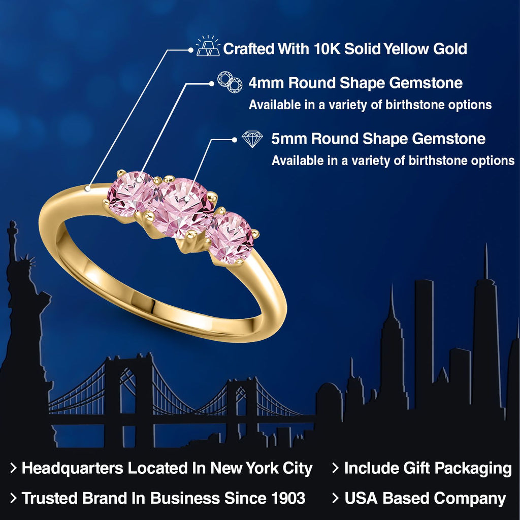 Ring in 10K Yellow Gold