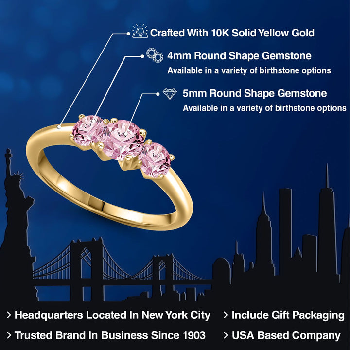 Ring in 10K Yellow Gold