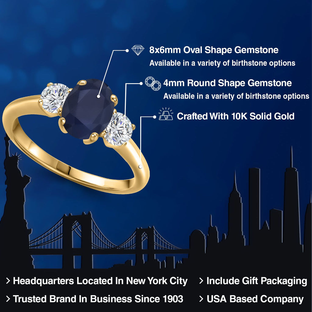 Ring in 10K Yellow Gold
