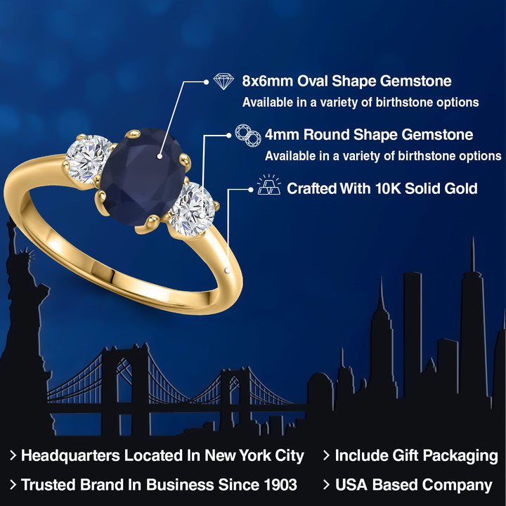 Ring in 10K Yellow Gold