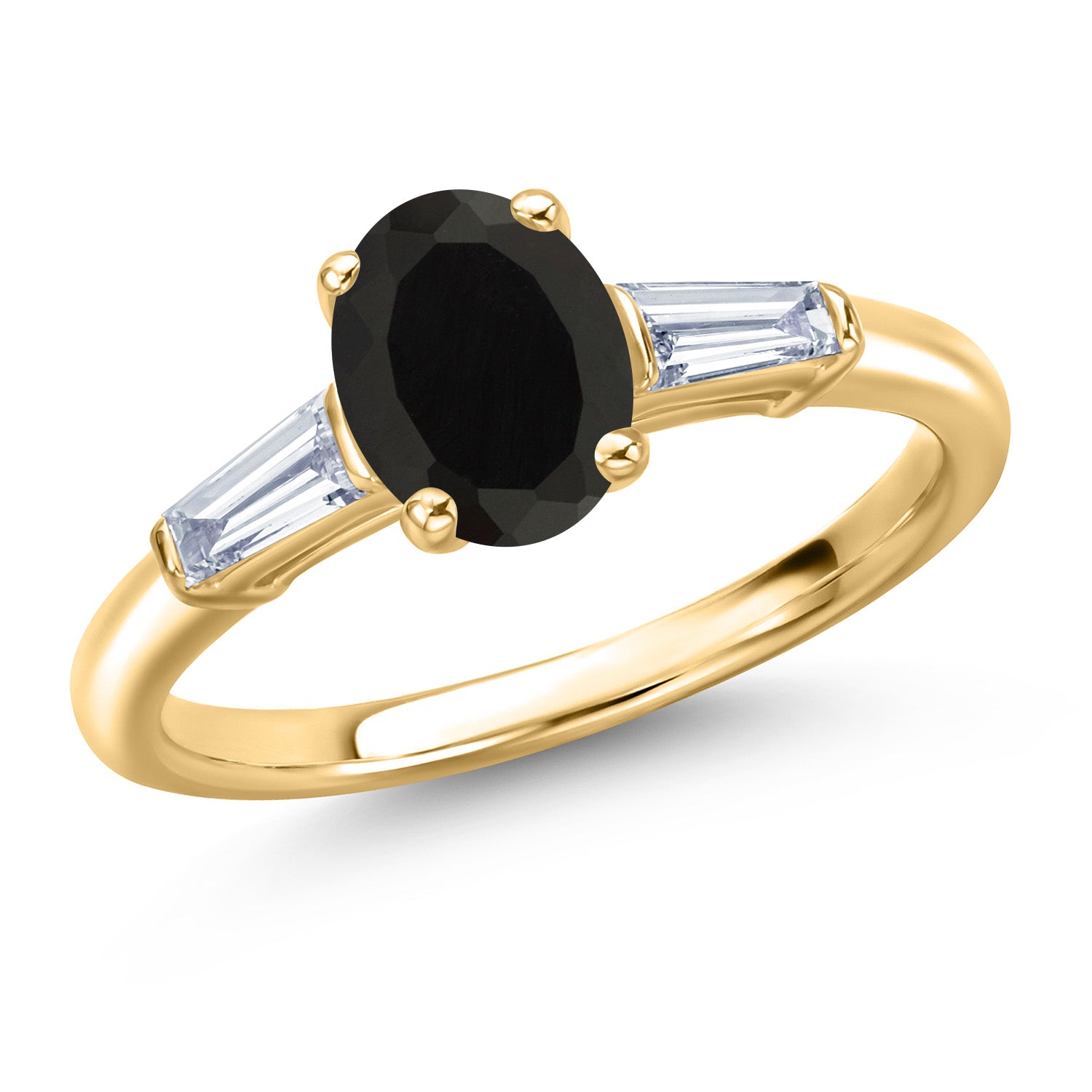 Onyx - December_6_Ring in 10K Yellow Gold