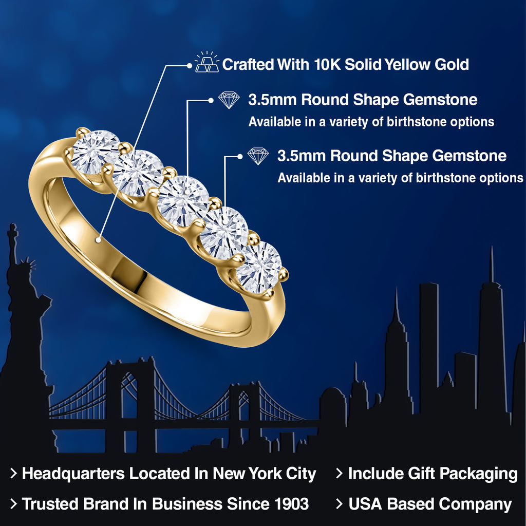 Ring in 10K Yellow Gold