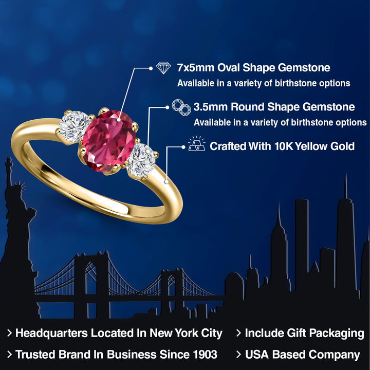 Ring in 10K Yellow Gold