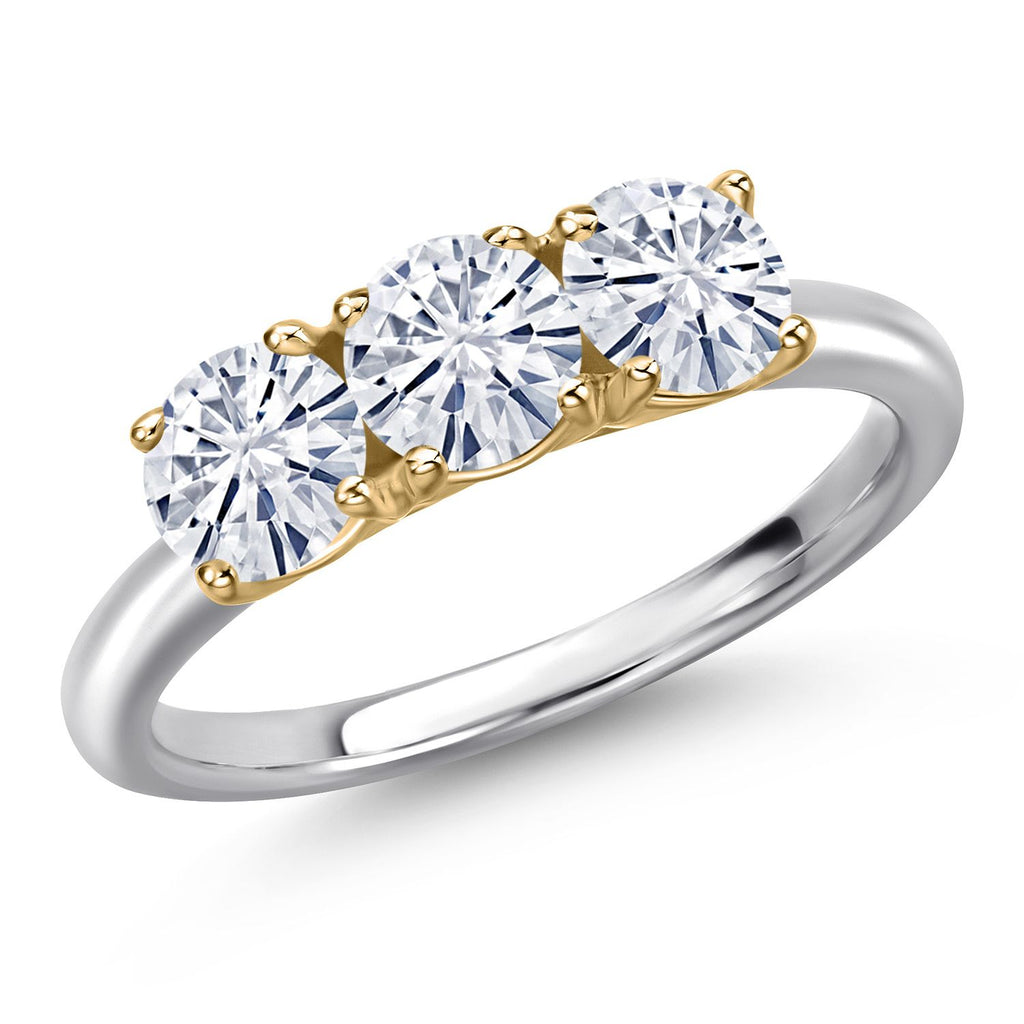 6_Ring in 925 Sterling Silver and 10K Yellow Gold