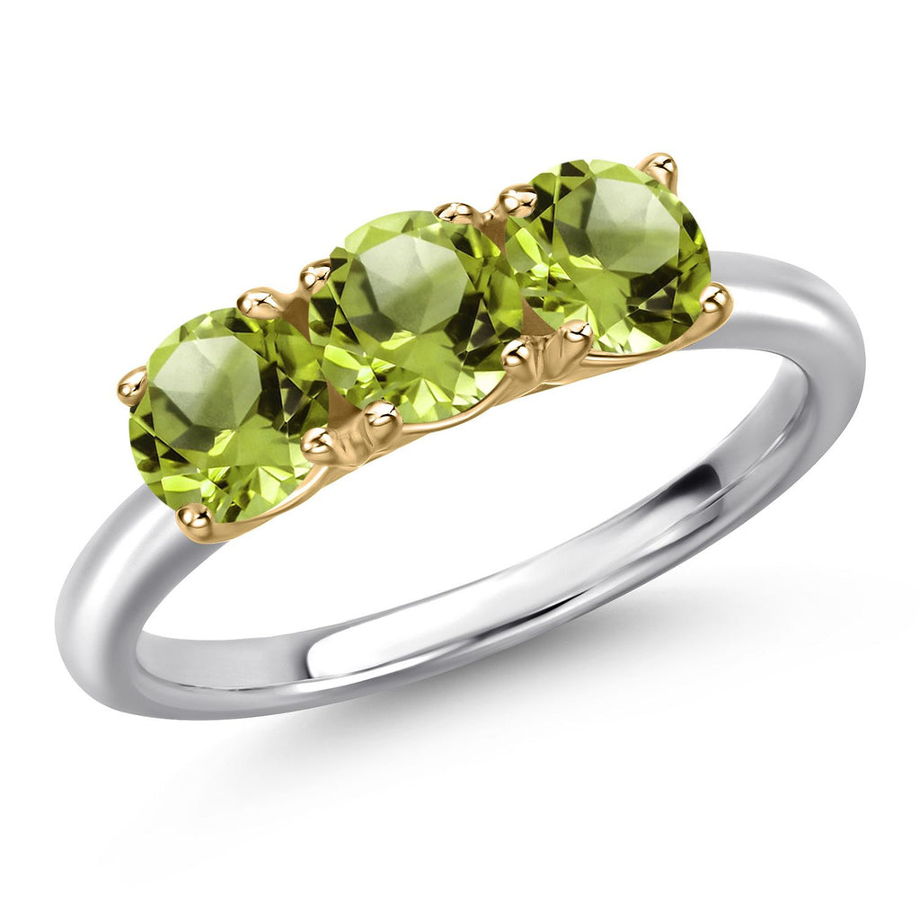 7_Ring in 925 Sterling Silver and 10K Yellow Gold