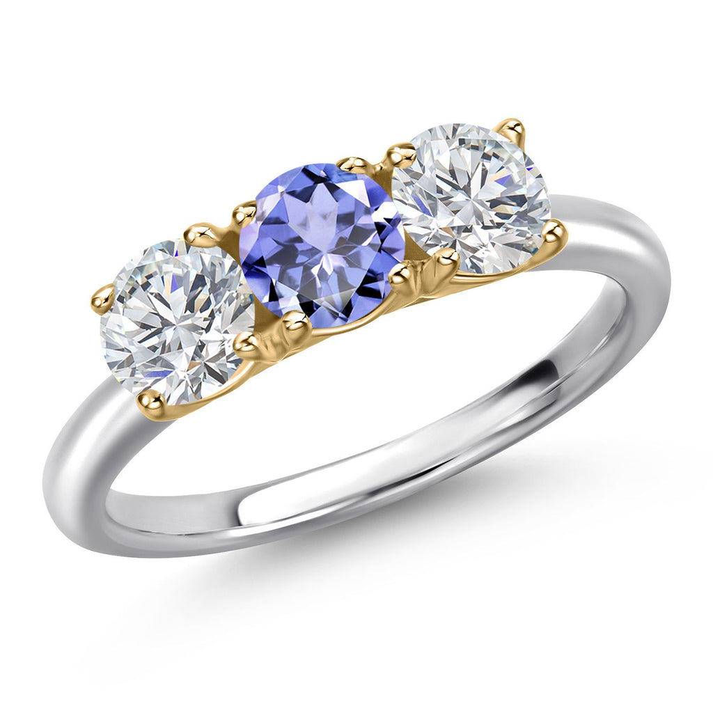 7_Ring in 925 Sterling Silver and 10K Yellow Gold