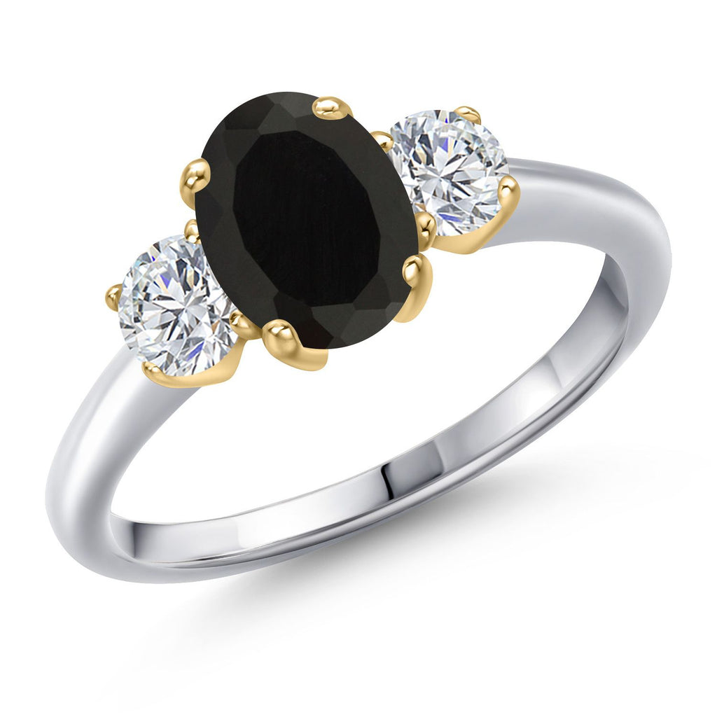 9_Ring in 925 Sterling Silver and 10K Yellow Gold