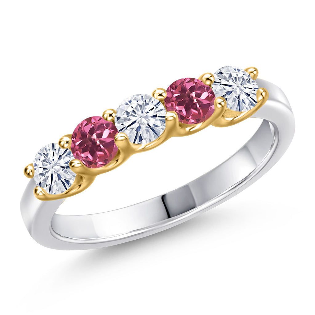 7_Ring in 925 Sterling Silver and 10K Yellow Gold