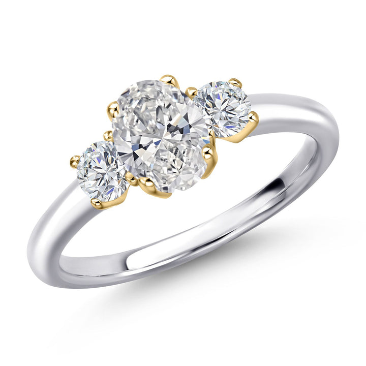 9_Ring in 925 Sterling Silver and 10K Yellow Gold