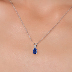Pendant in 14K White Gold