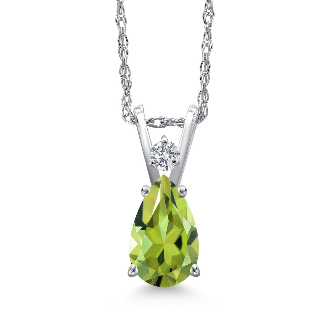 Pendant in 14K White Gold