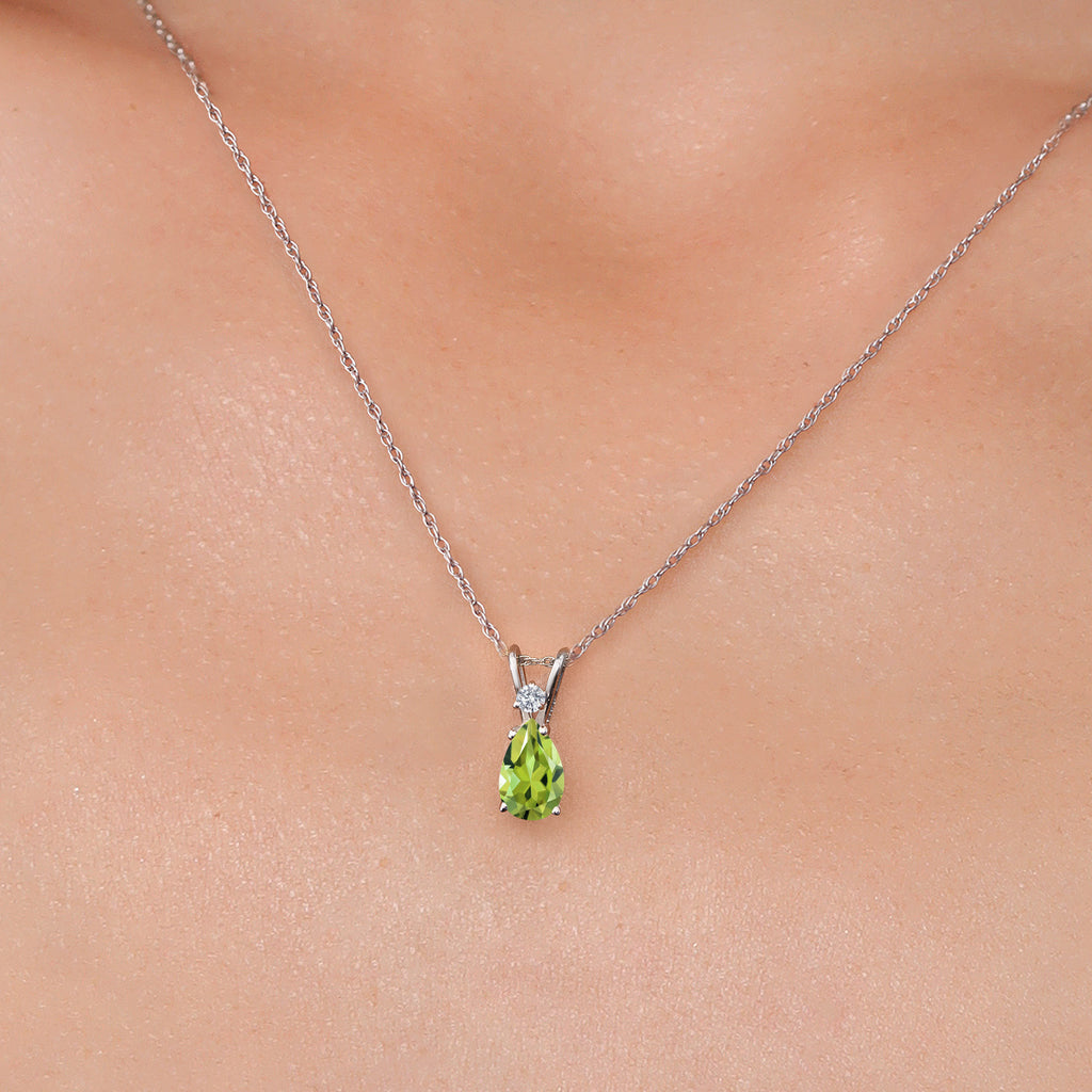Pendant in 14K White Gold