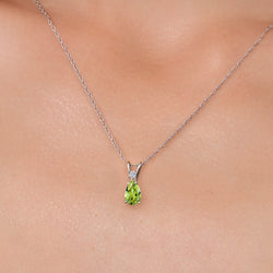 Pendant in 14K White Gold