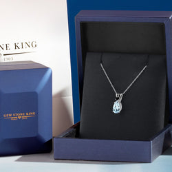 Pendant in 14K White Gold