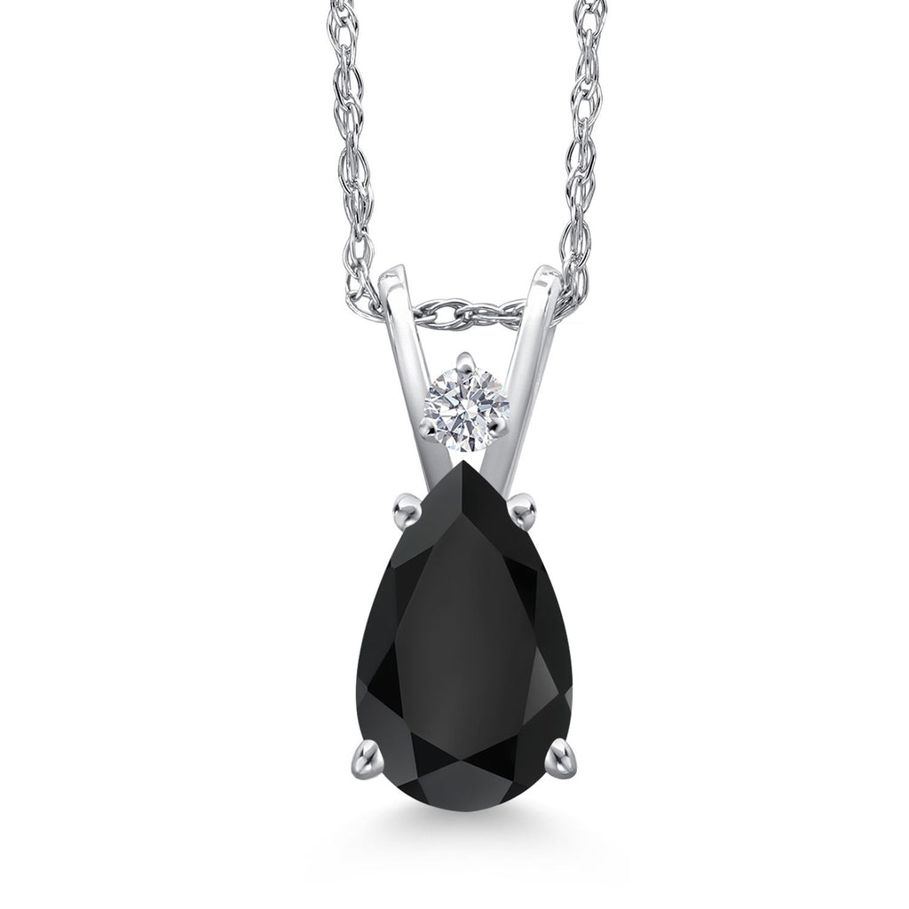 Pendant in 14K White Gold