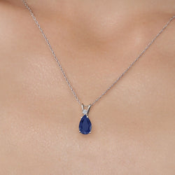 Pendant in 14K White Gold