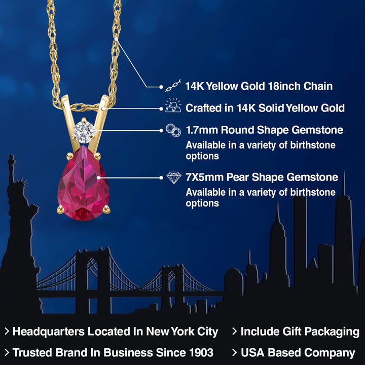 Pendant in 14K Yellow Gold