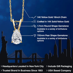 Pendant in 14K Yellow Gold