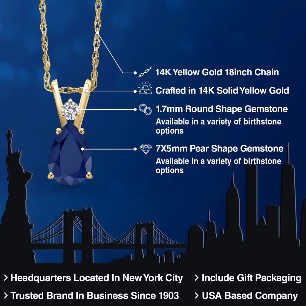 Pendant in 14K Yellow Gold