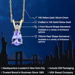 Pendant in 14K Yellow Gold
