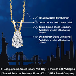 Pendant in 14K Yellow Gold