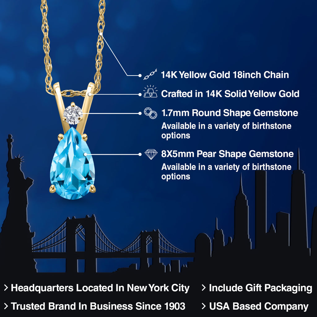 Pendant in 14K Yellow Gold