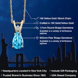Pendant in 14K Yellow Gold