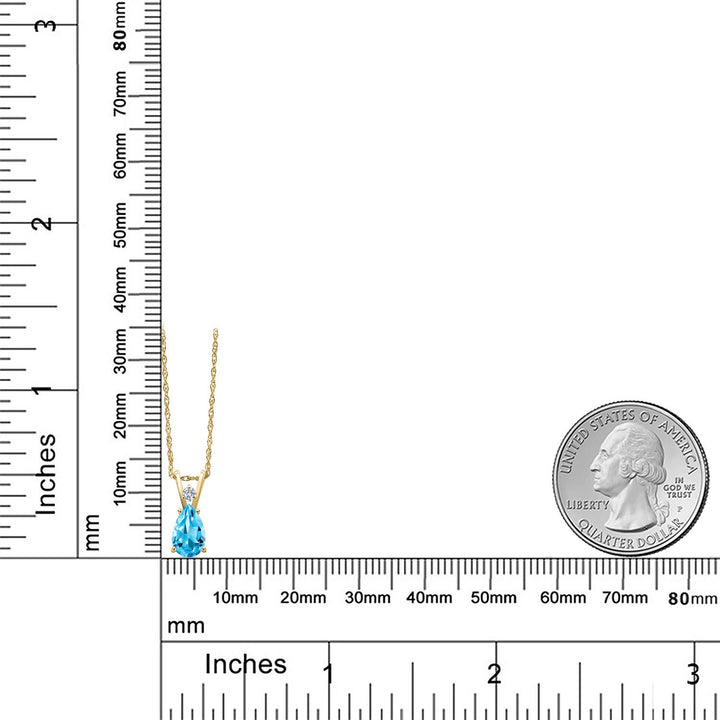 Pendant in 14K Yellow Gold