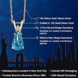 Pendant in 14K Yellow Gold