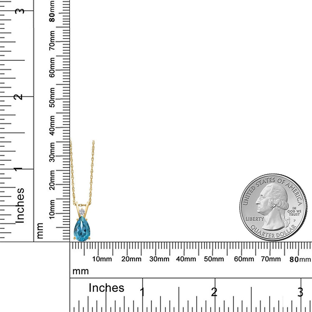 Pendant in 14K Yellow Gold