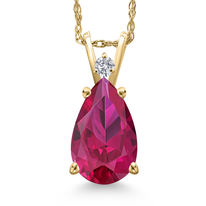 Pendant in 14K Yellow Gold