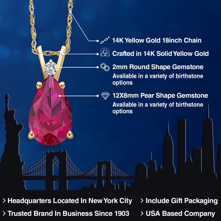 Pendant in 14K Yellow Gold