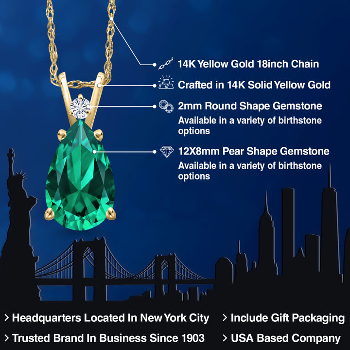 Pendant in 14K Yellow Gold