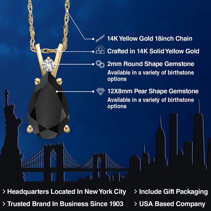 Pendant in 14K Yellow Gold