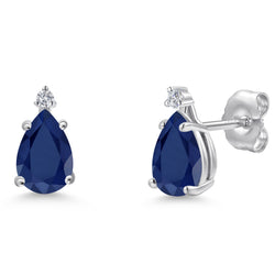 Earrings in 14K White Gold