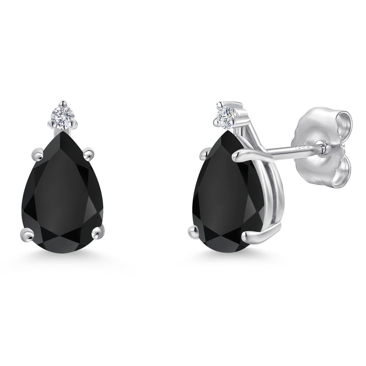 Earrings in 14K White Gold