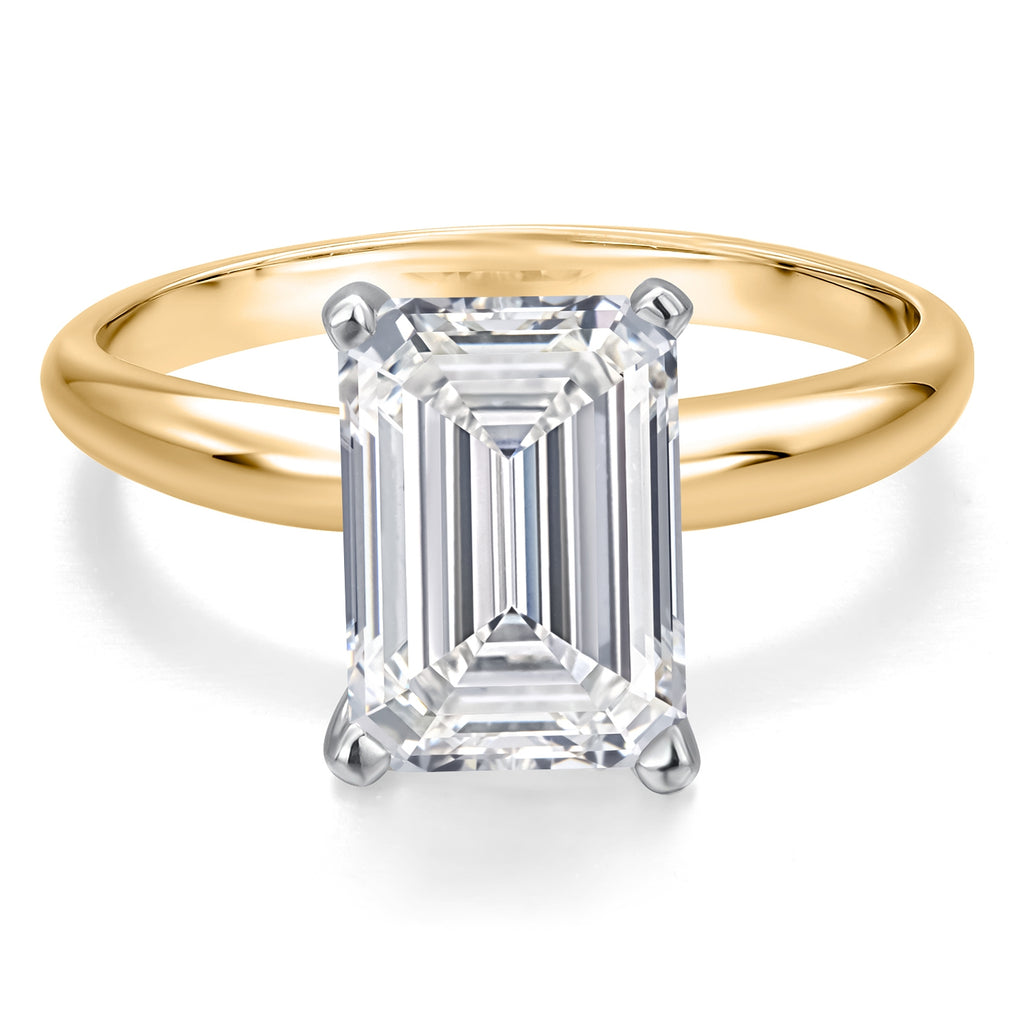 3.00 Carat_14K Two Tone Gold_5_Ring in 14K Two Tone Gold