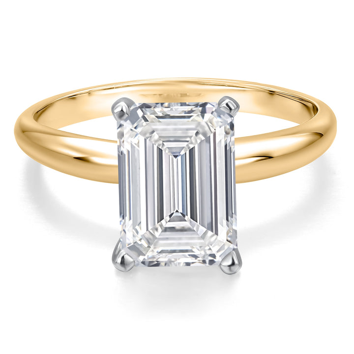 3.00 Carat_14K Two Tone Gold_5_Ring in 14K Two Tone Gold