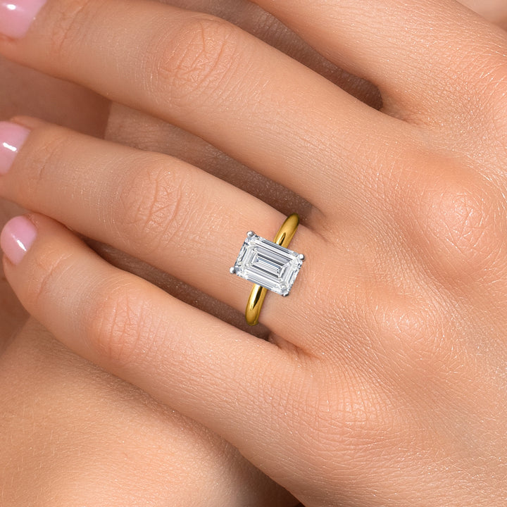 3.00 Carat_14K Two Tone Gold_5_Ring in 14K Two Tone Gold