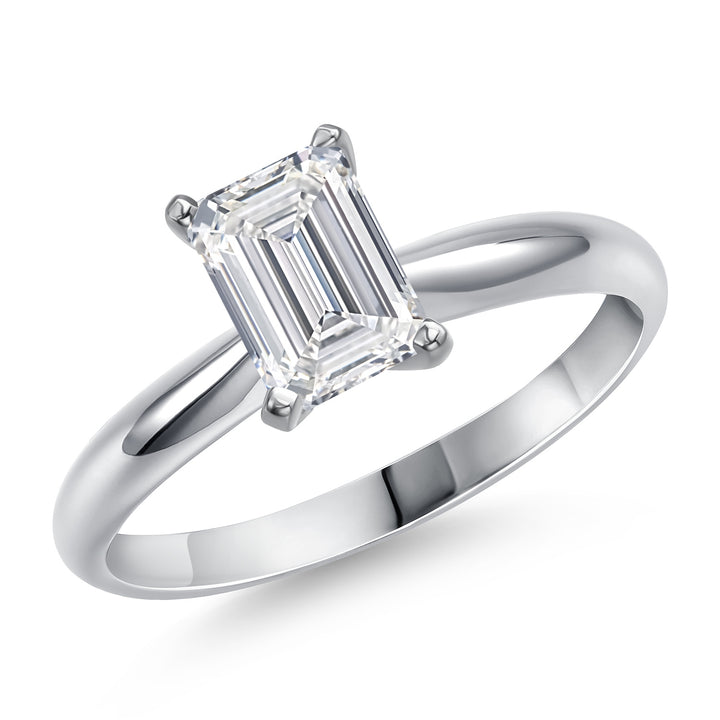 1.00 Carat_14K White Gold_5_Ring in 14K White Gold