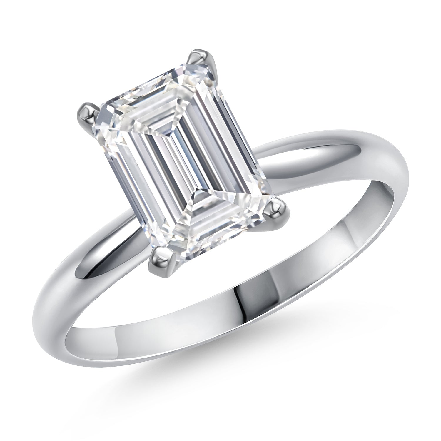 Ring in 14K White Gold