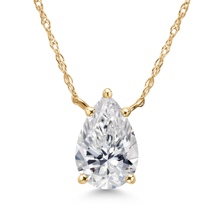 Yellow Gold_1.00_Pendant in Yellow Gold