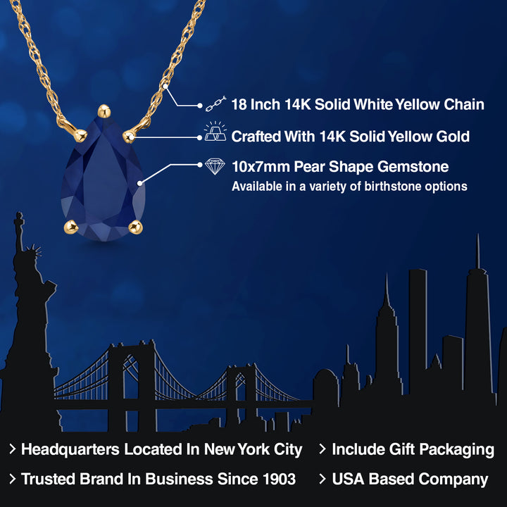 Pendant in 14K Yellow Gold