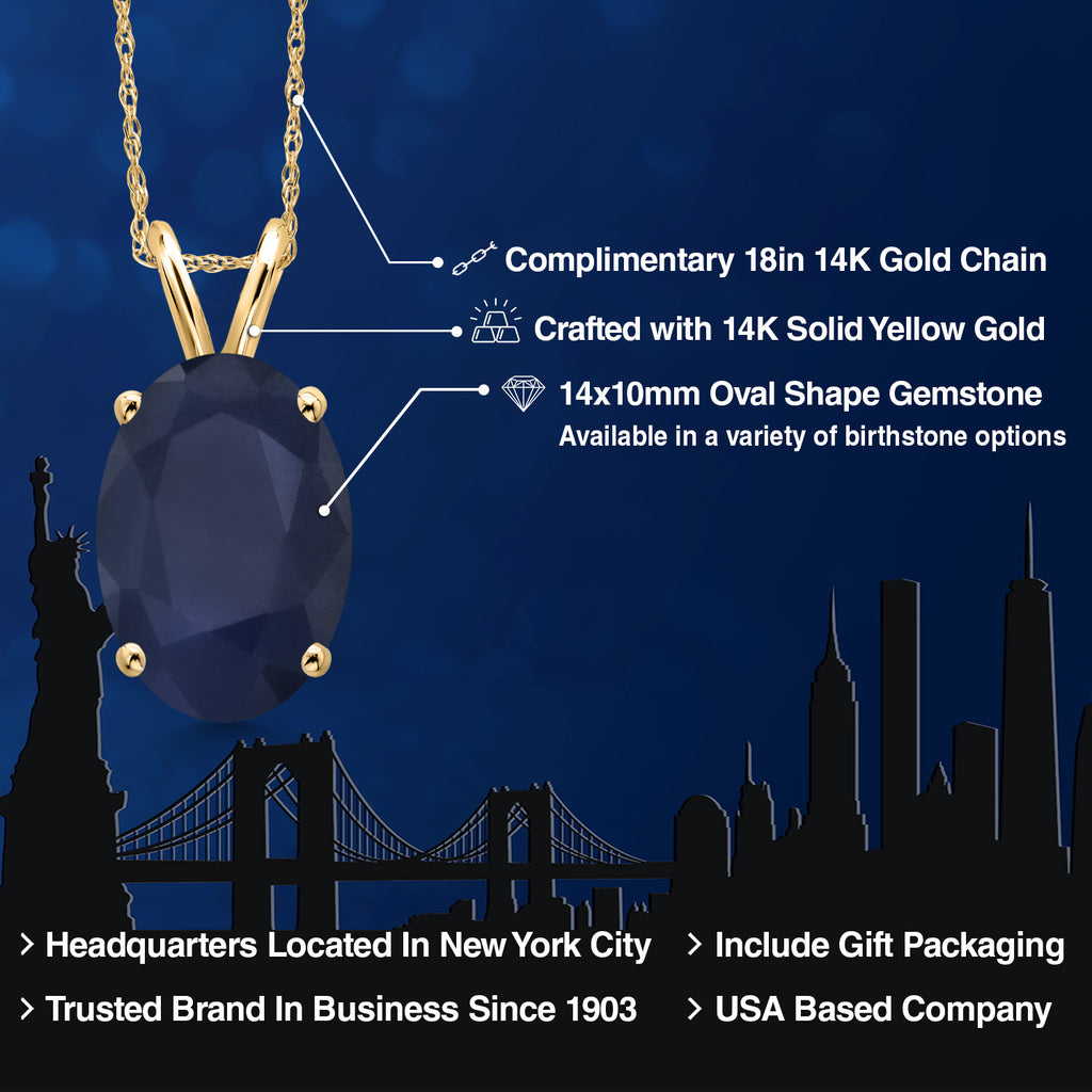 Pendant in 14K Yellow Gold