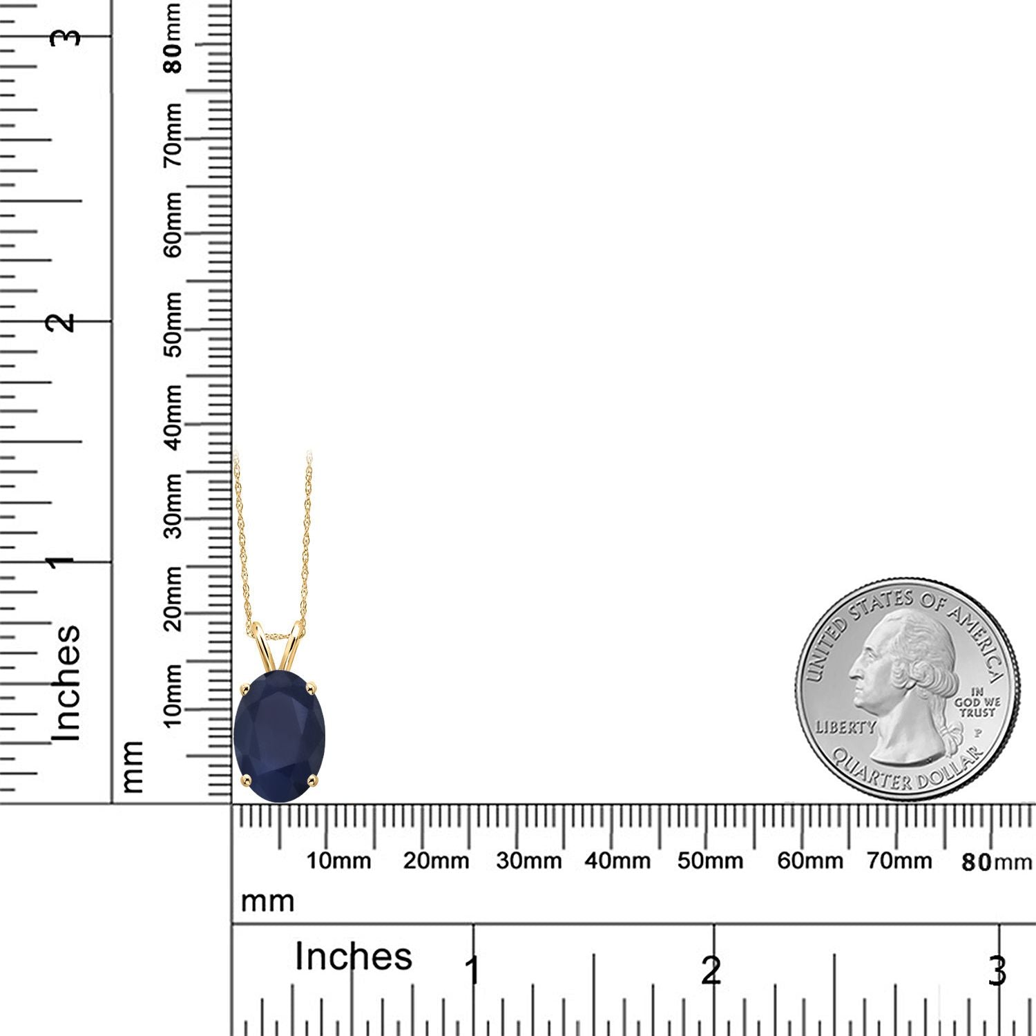 Pendant in 14K Yellow Gold