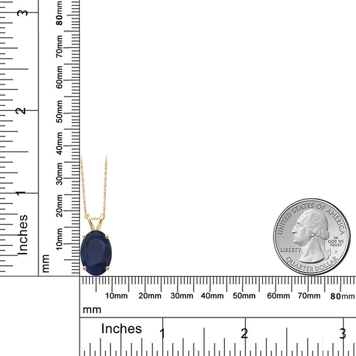 Pendant in 14K Yellow Gold