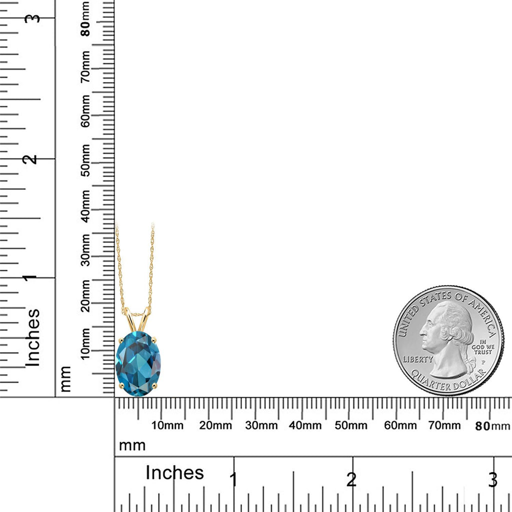 Pendant in 14K Yellow Gold