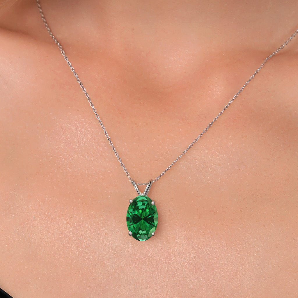 Pendant in 14K White Gold